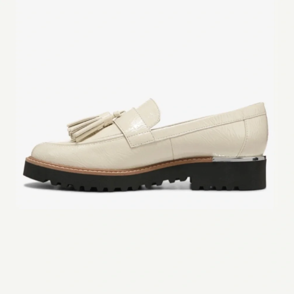 Franco Sarto Carolynn Tassel Loafer Putty